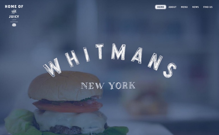 Web Design Inspiration - Whitmans