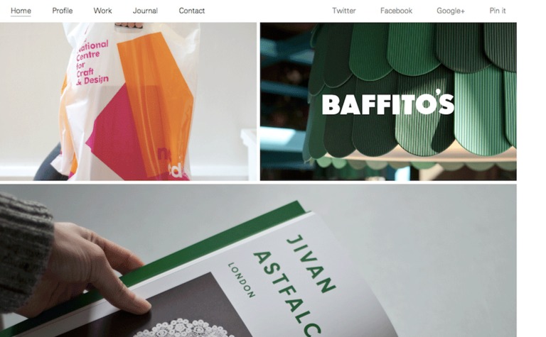 Web Design Inspiration - SB Studio