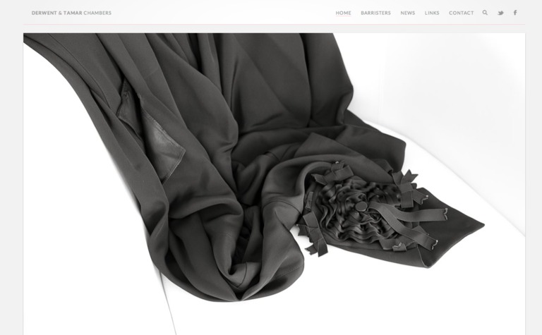 Web Design Inspiration - Derwent & Tamar Chambers