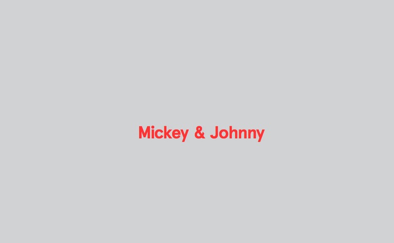 Web Design Inspiration - Mickey & Johnny