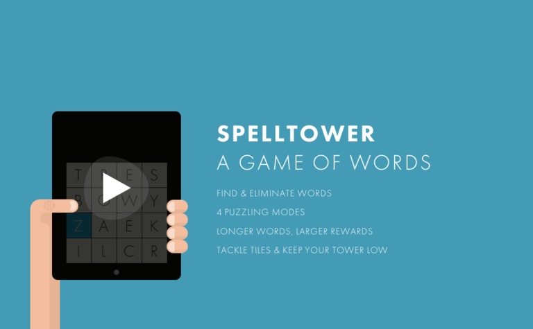 Web Design Inspiration - Spelltower