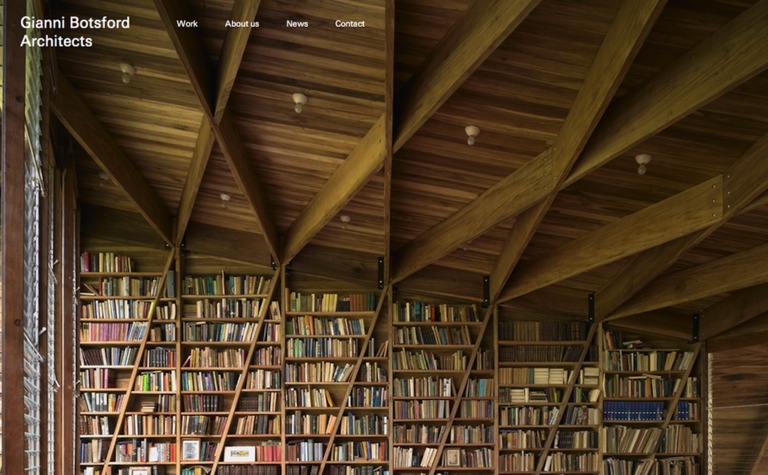 Web Design Inspiration - Gianni Botsford Architects