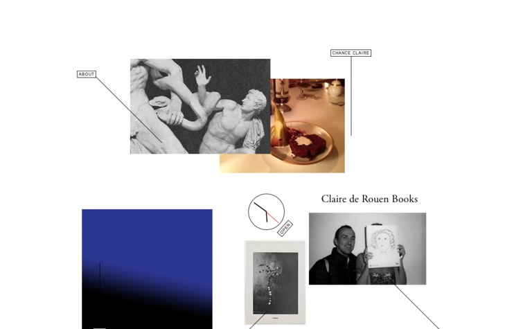Web Design Inspiration - Claire de Rouen Books