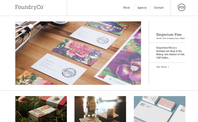 Web Design Inspiration - Foundry Collective