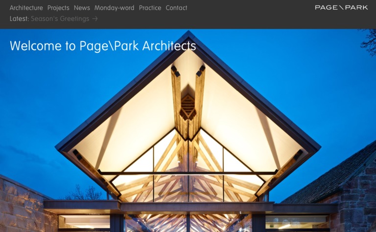 Web Design Inspiration - PagePark