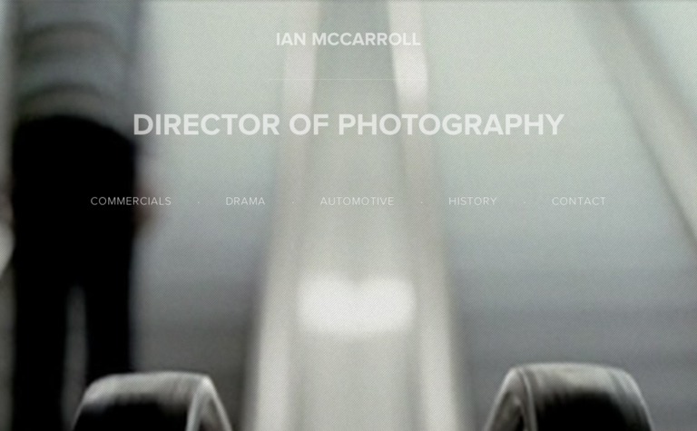 Web Design Inspiration - Ian McCarroll