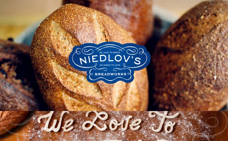 Web Design Inspiration - Niedlov’s Breadworks