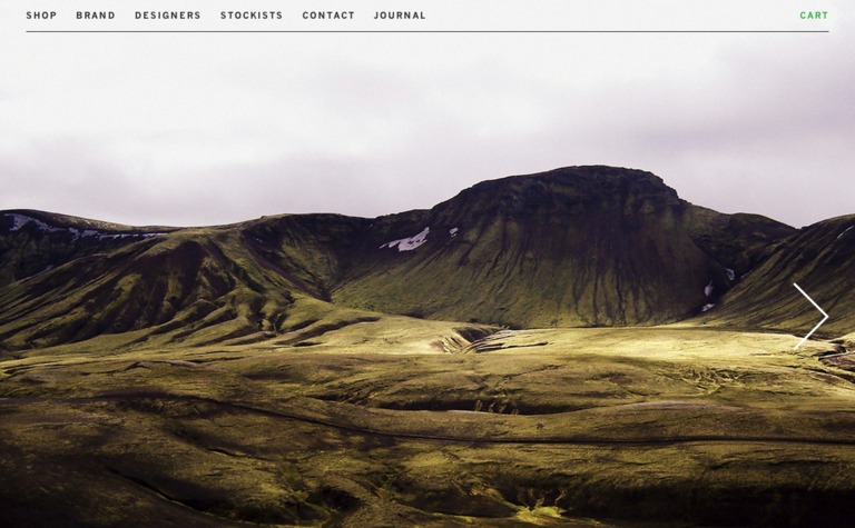 Web Design Inspiration - Field