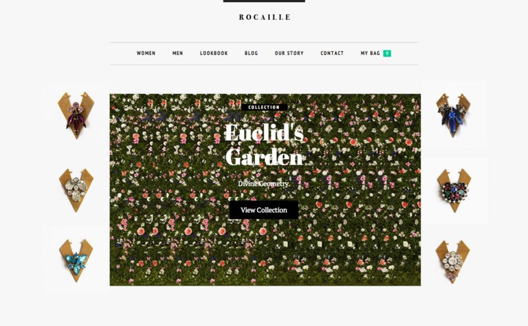Web Design Inspiration - Rocaille