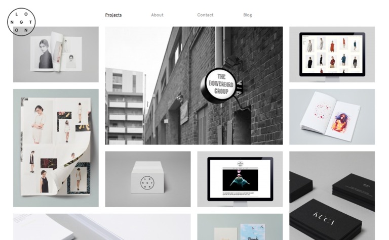 Web Design Inspiration - Longton