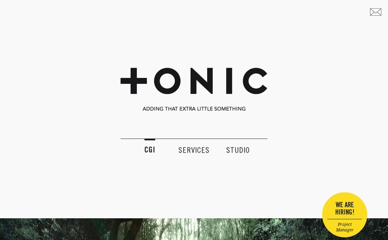 Web Design Inspiration - TONIC