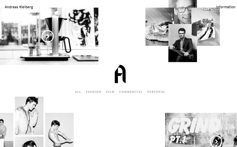 Web Design Inspiration - Andreas Kleiberg