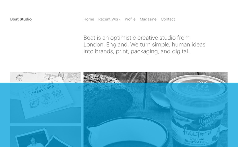 Web Design Inspiration - Boat Studio