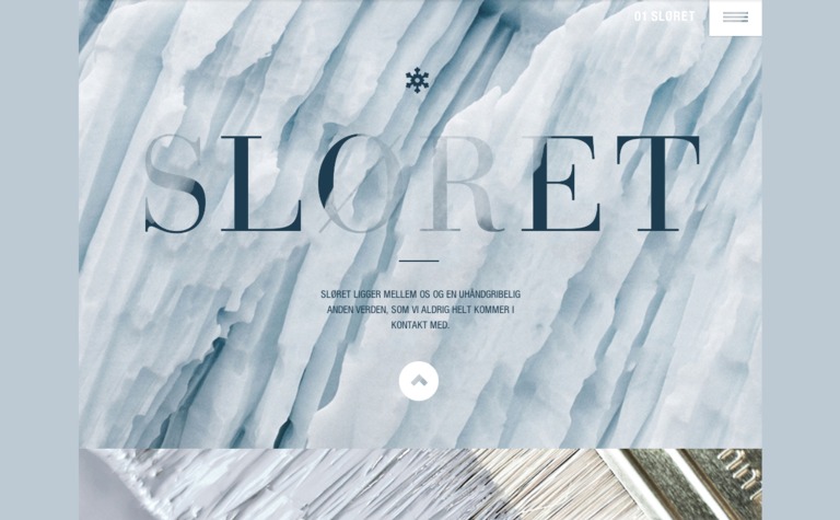 Web Design Inspiration - Sløret
