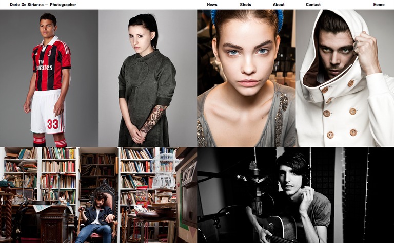 Web Design Inspiration - Dario De Sirianna