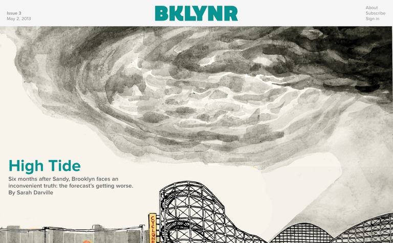 Web Design Inspiration - BKLYNR