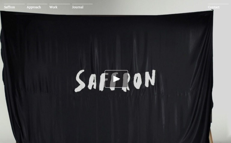 Web Design Inspiration - Saffron Consultants