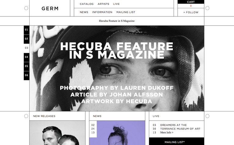 Web Design Inspiration - GERM