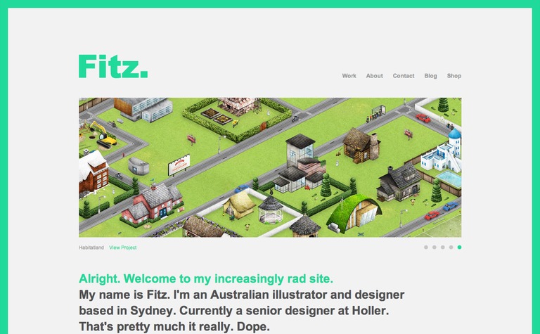 Web Design Inspiration - Fitz Fitzpatrick