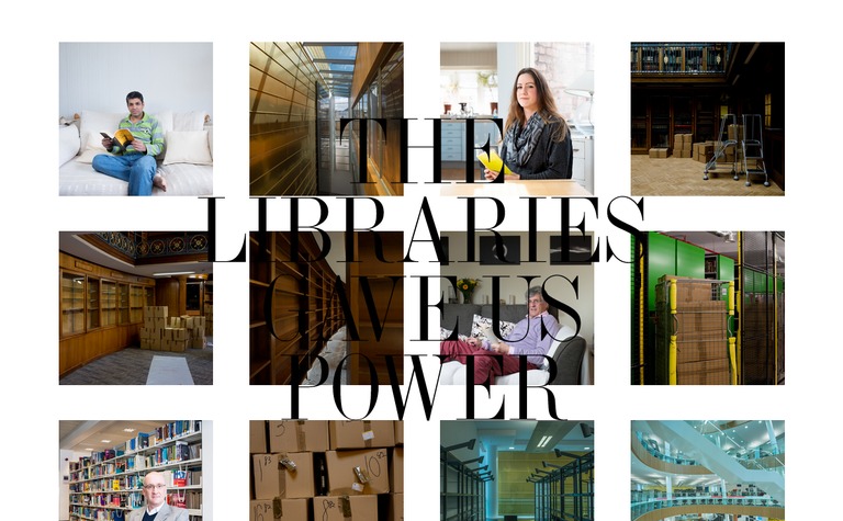 Web Design Inspiration - The Libraries Gave us Power