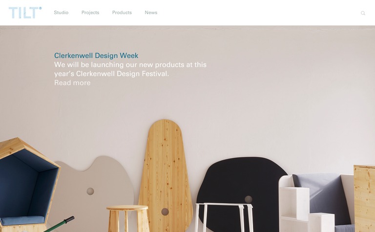 Web Design Inspiration - TILT