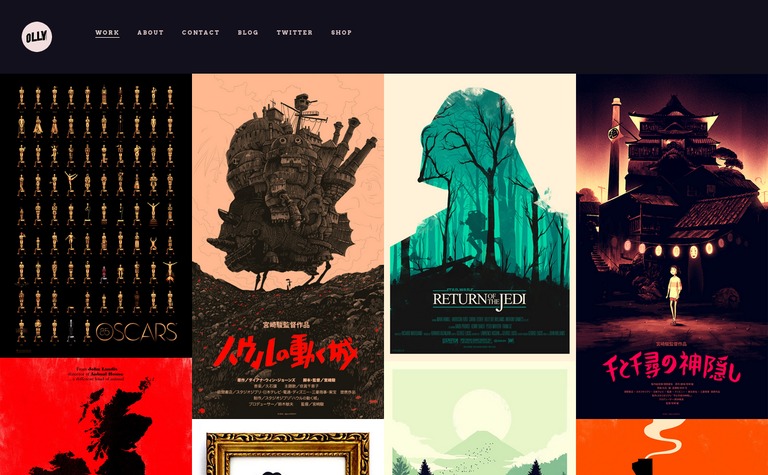 Web Design Inspiration - Olly Moss