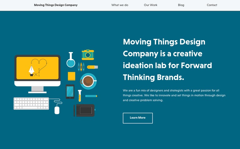 Web Design Inspiration - Moving Things