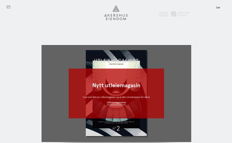 Web Design Inspiration - Akershus Eiendom