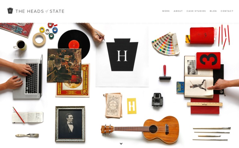 Web Design Inspiration - The Heads of State