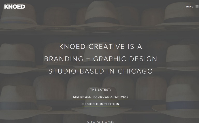 Web Design Inspiration - Knoed