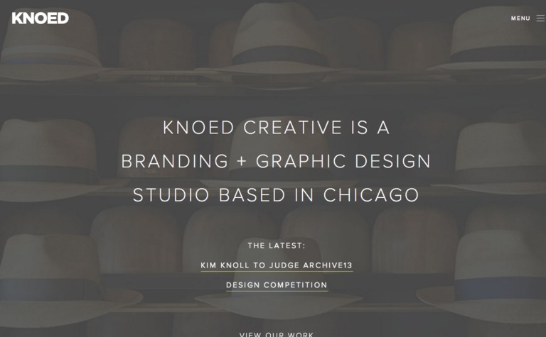 Web Design Inspiration - Knoed