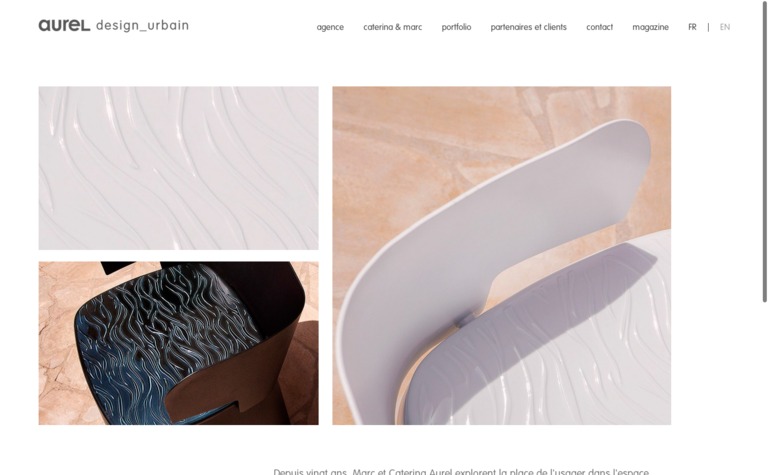 Web Design Inspiration - Aurel Design Urbain