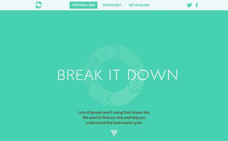 Web Design Inspiration - Break It Down