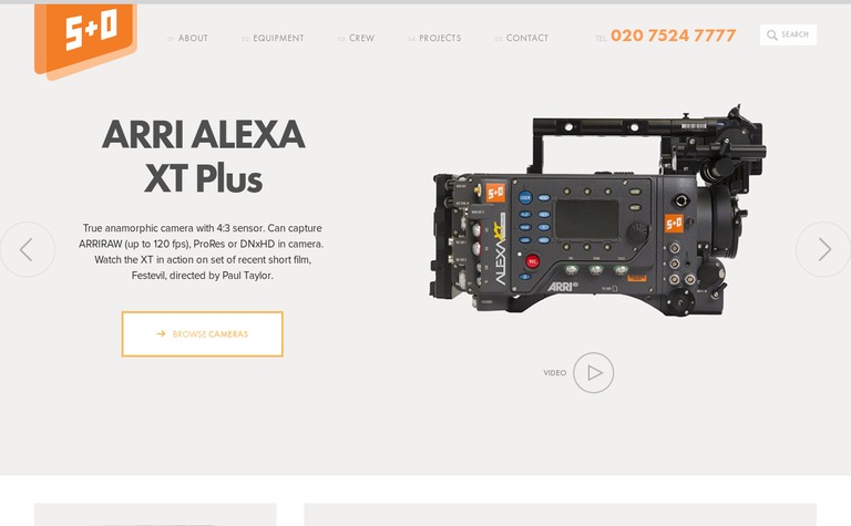 Web Design Inspiration - S+O Media