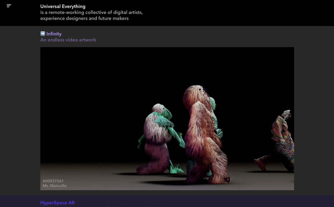 Web Design Inspiration - Universal Everything