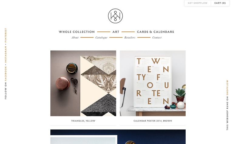 Web Design Inspiration - Kristina Krogh Studio