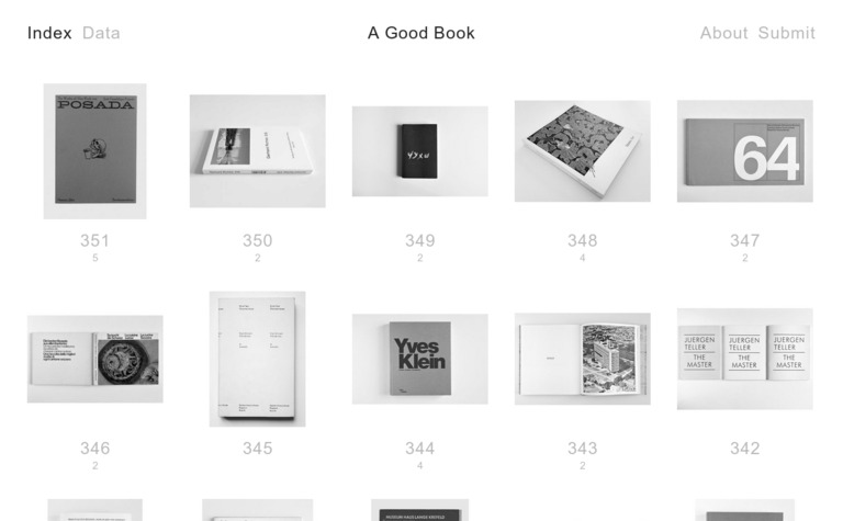Web Design Inspiration - A Good Book