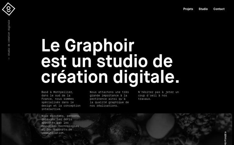 Web Design Inspiration - Le Graphoir