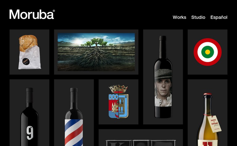 Web Design Inspiration - Moruba
