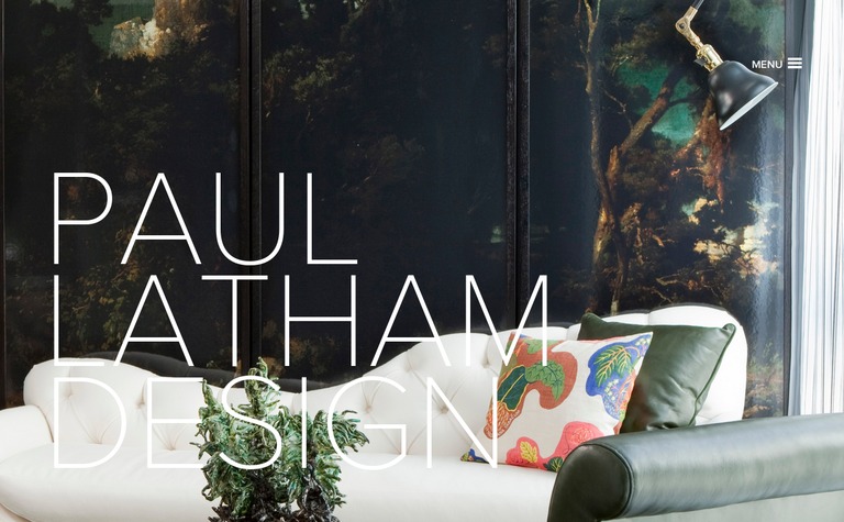 Web Design Inspiration - Paul Latham Design