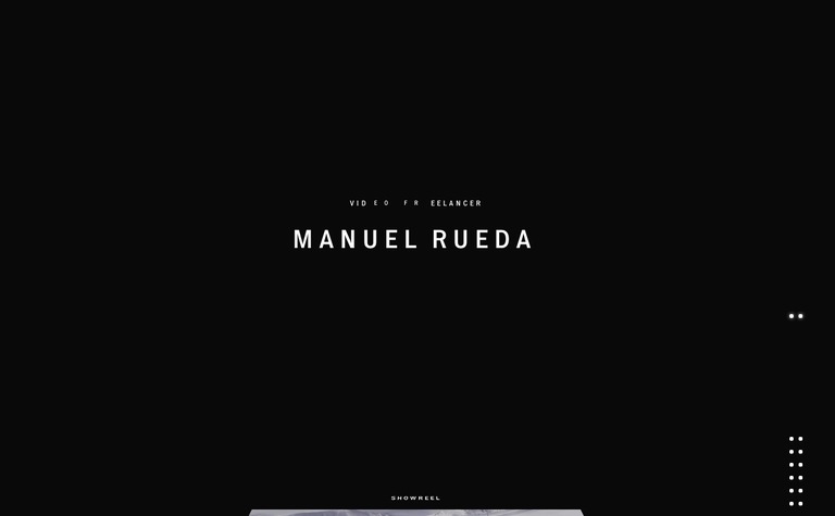 Web Design Inspiration - Manuel Rueda