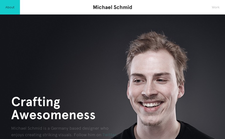 Web Design Inspiration - Michael Schmid