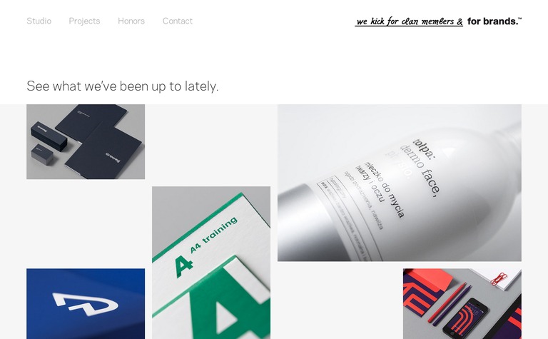 Web Design Inspiration - For Brands