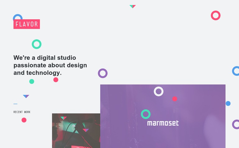 Web Design Inspiration - Flavor