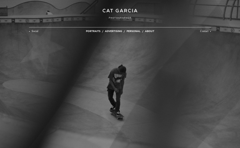 Web Design Inspiration - Cat Garcia