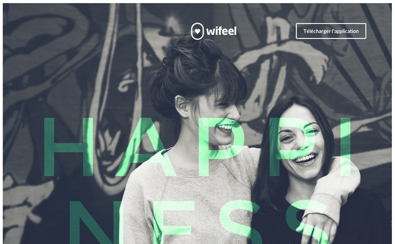 Web Design Inspiration - Wifeel