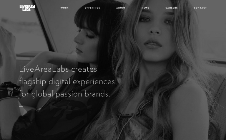 Web Design Inspiration - LiveAreaLabs