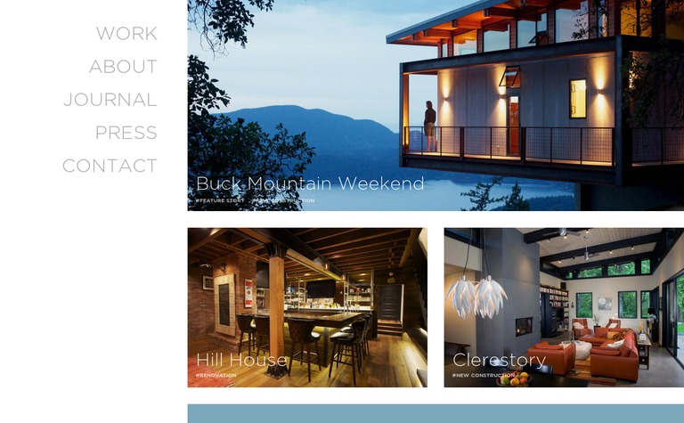 Web Design Inspiration - Indigo