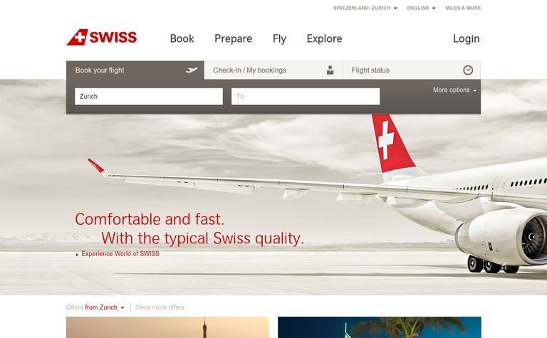 Web Design Inspiration - Swiss