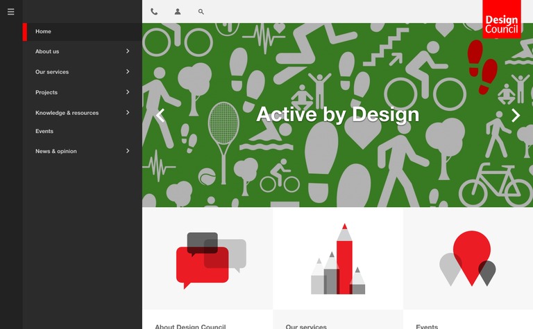 Web Design Inspiration - Design Council